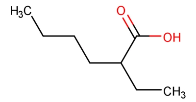 99% 2- etyyliheksainihappo CAS 149-57-5